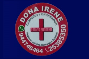 serviços de encanamento - Logótipo da Dona Irene chaveiro Encanador