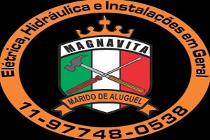Logotipo da Magnavita Marido de Aluguel