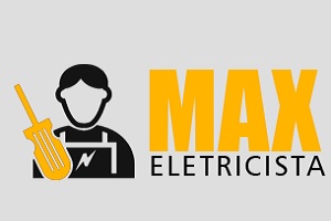 serviços de eletricidade residencial - Logotipo da Max Eletricista