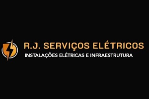serviços de eletricidade residencial - Logotipo da RJ Serviços Elétricos