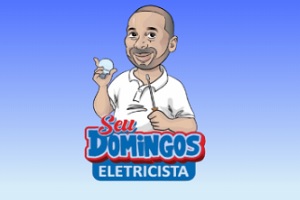 Logotipo da Seu Domingos Eletricista