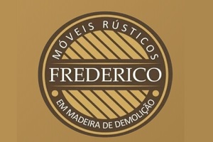 negócios de móveis rústicos - logotipo da Frederico Móveis Rústicos