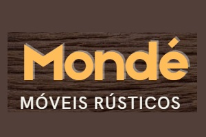 negócios de móveis rústicos - logotipo da Mondé Móveis Rústicos