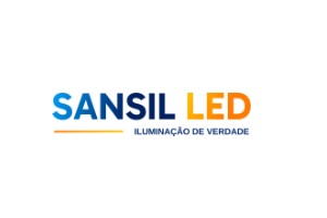 negócios de iluminação residencial - logotipo da Sansil Led